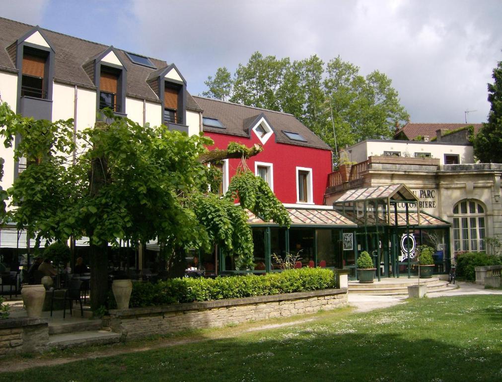 Hotel Restaurant Du Parc De La Colombiere Dijon Eksteriør bilde